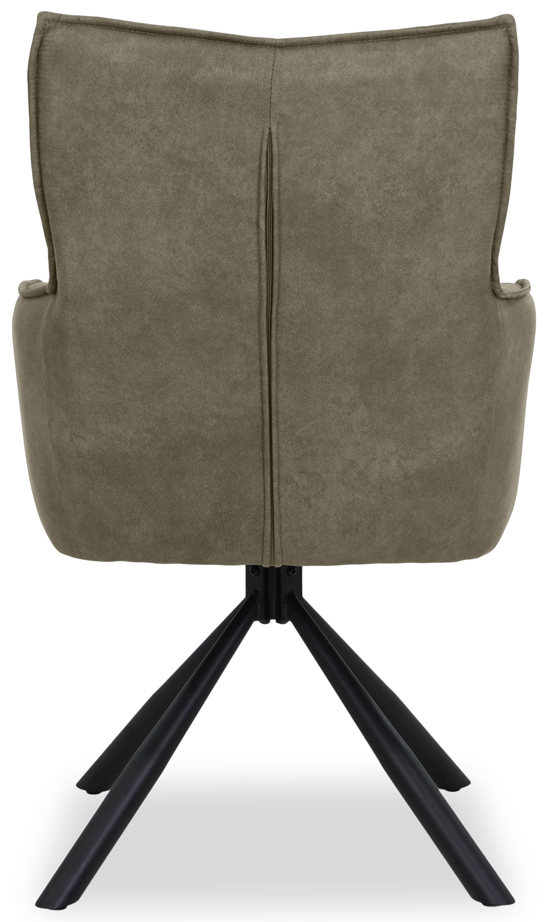 Eetkamerstoel - cowboy 411 olijf Lorena B61 x D65 x H95 cm