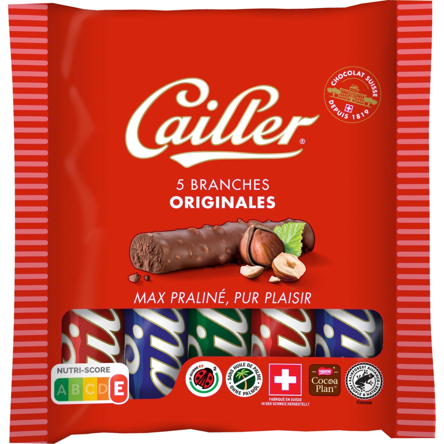 Cailler Branches Milch L'Originale 5x23g
