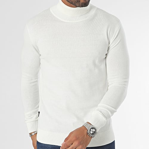 Pull Col Roulé Rollup P3003M Beige