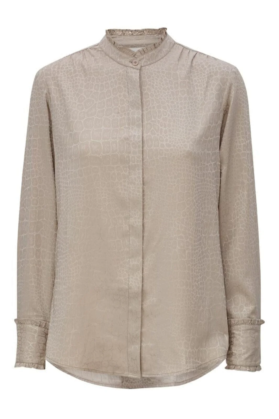 Karmamia Trinity Shirt snake jacquard