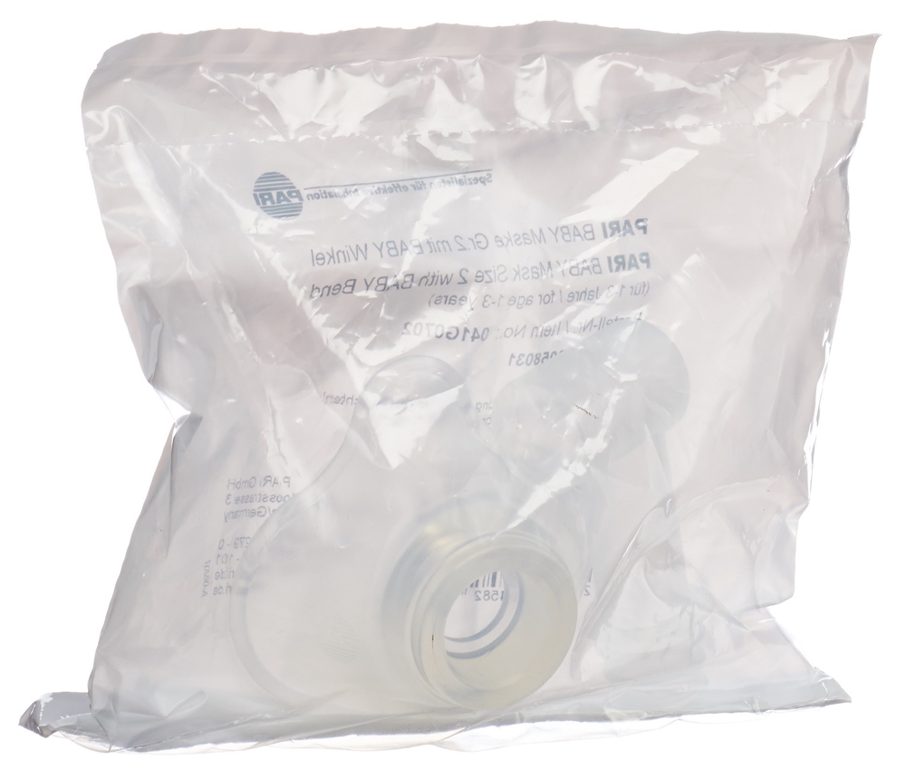 PARI BABY Maske Gr2 mit BABY Winkel 1 Stk