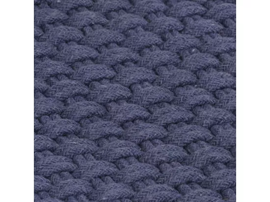 Prolenta Premium - Tapis rectangulaire Bleu marine 180x250 cm Coton