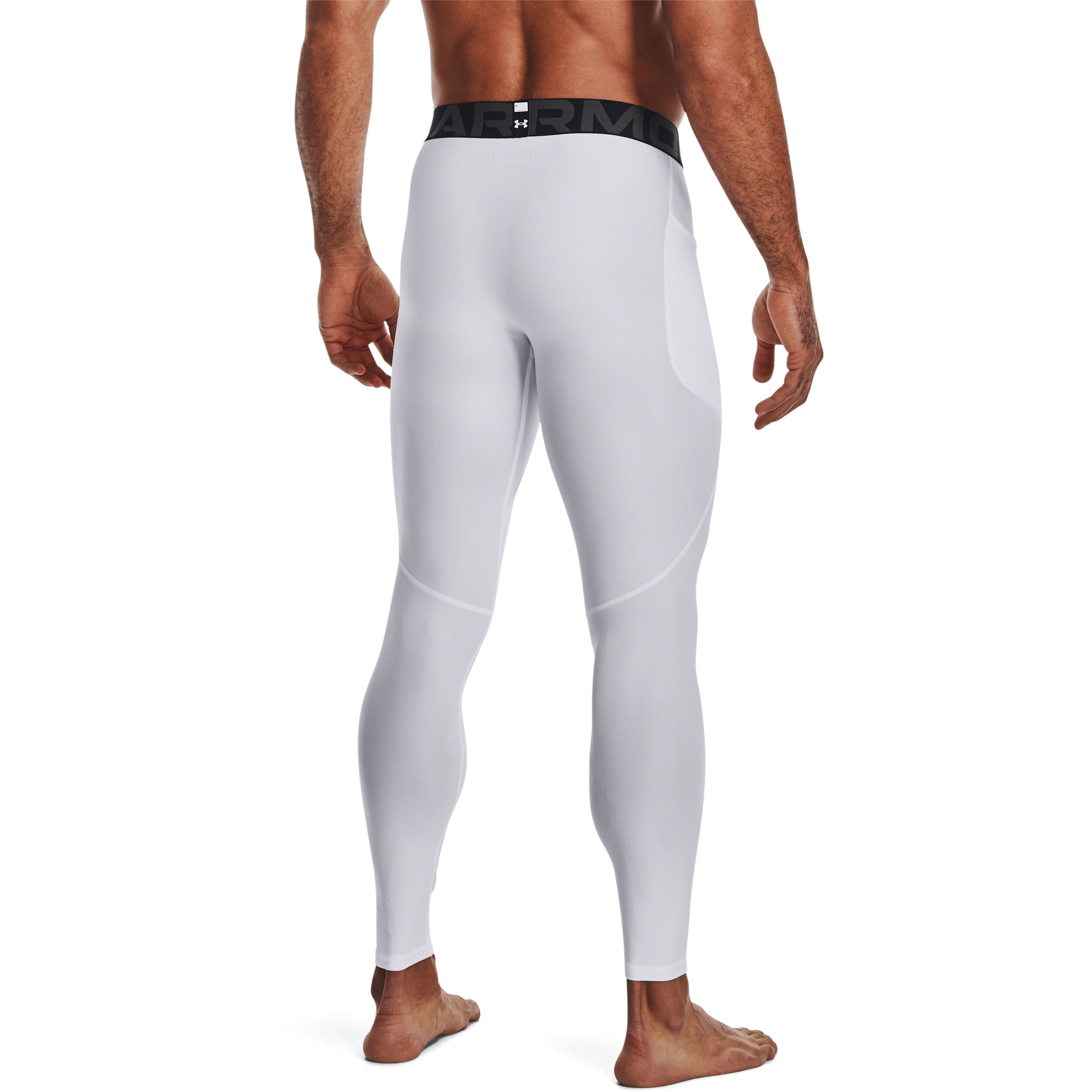 Under Armour Heatgear Collant Tight Hommes - Blanc , Noir