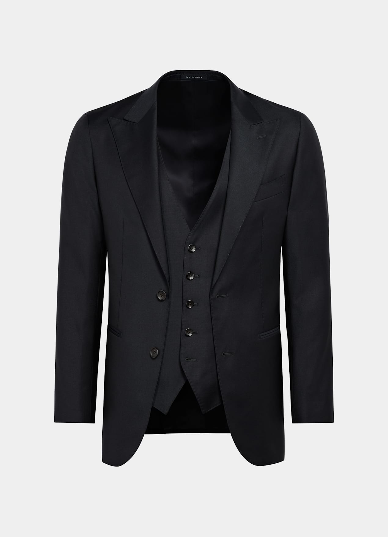 Costume trois pièces Havana coupe Tailored bleu marine