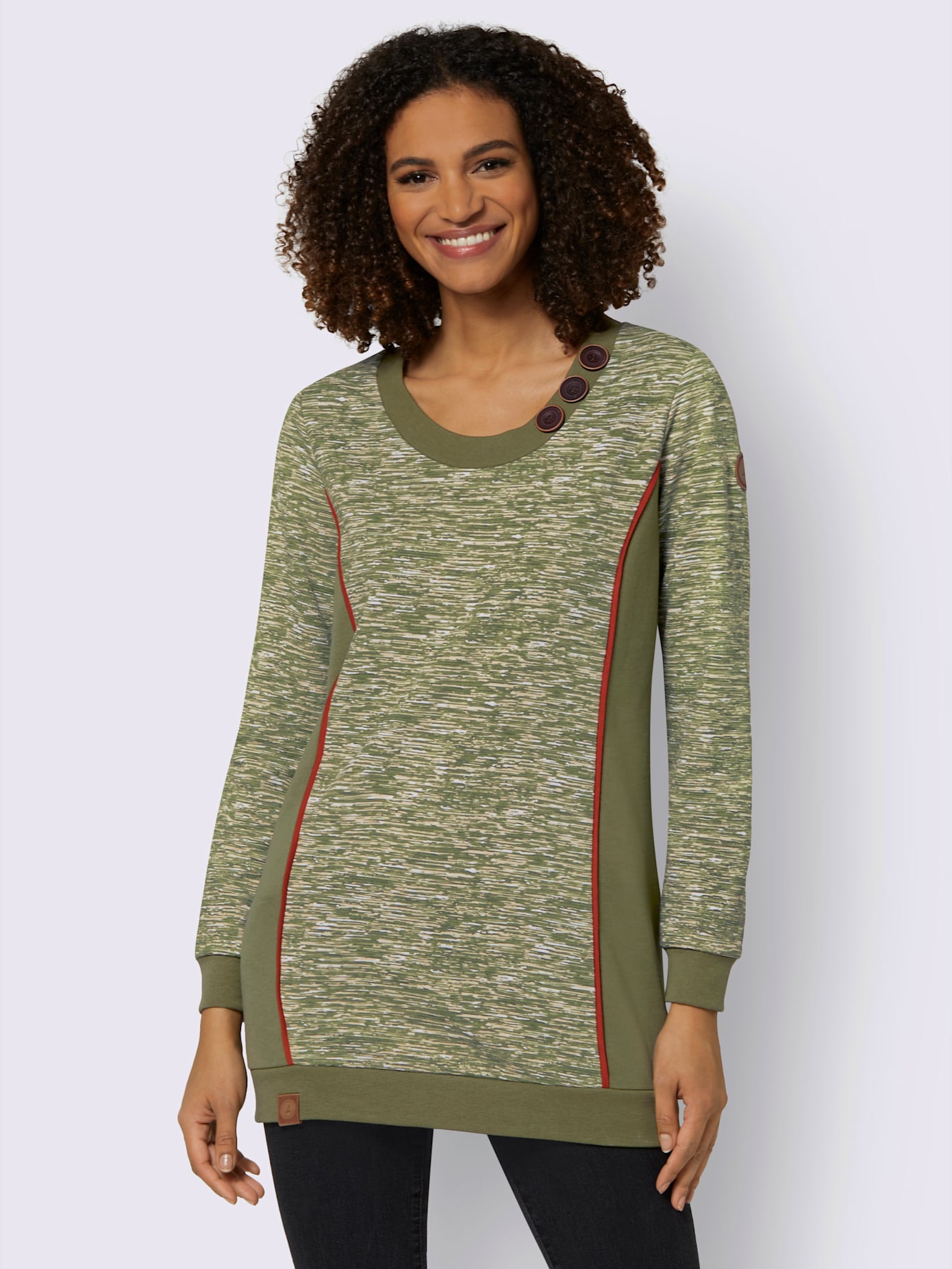 Sweatshirt qualité coton doux sur la peau