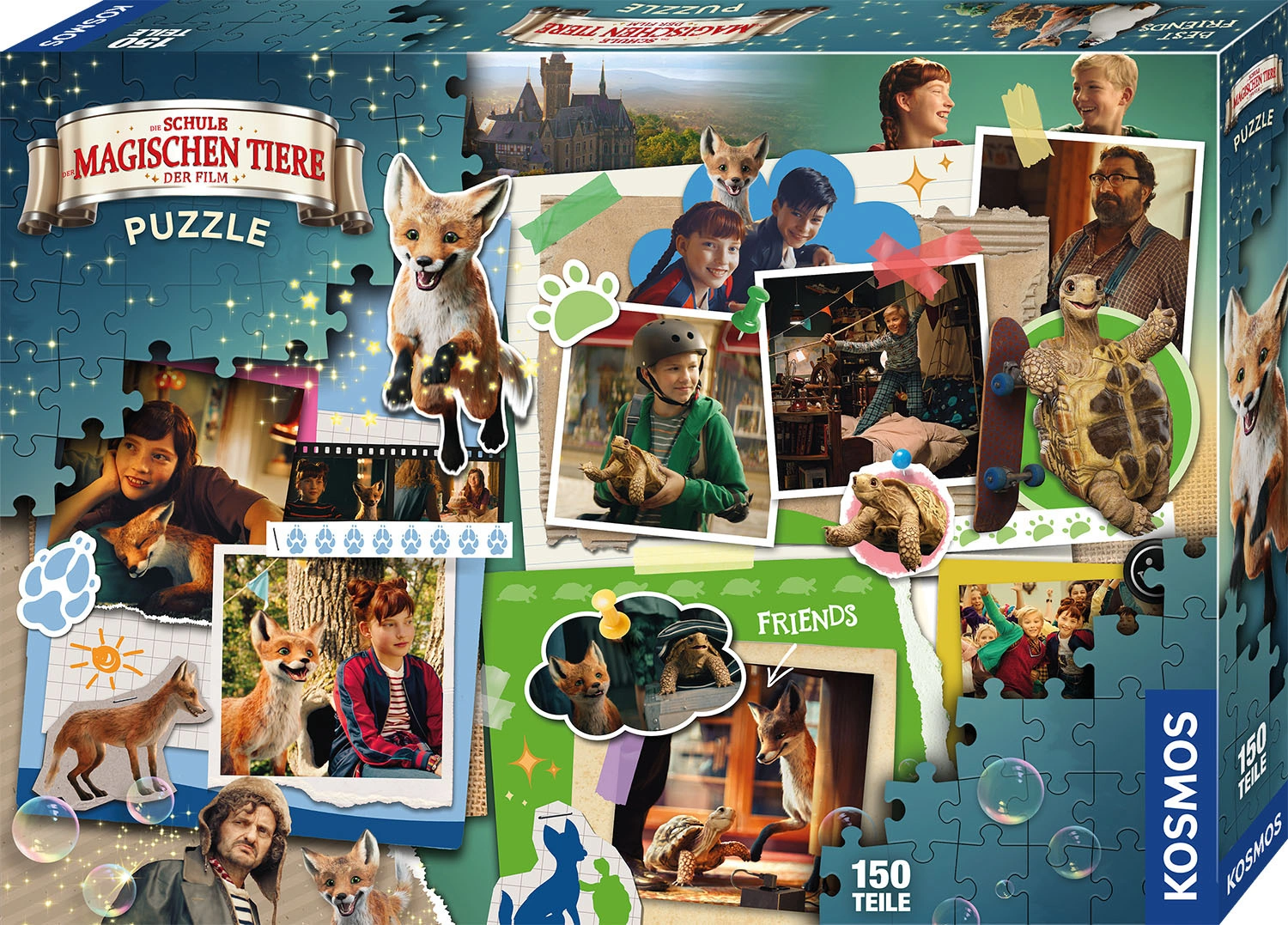 Puzzle DIE SCHULE DER MAGISCHEN TIERE (150 Teile)