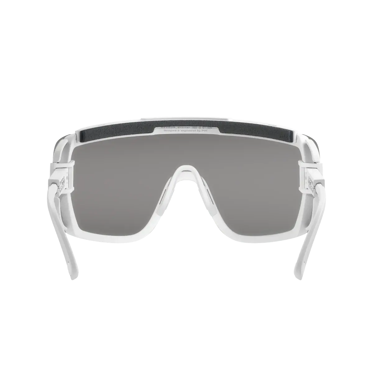 POC Devour Glacial Sport Zonnebril Wit met Universal Lens Goud