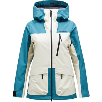Peak Performance Vertical Gore-Tex 3L Hardshelljacke Hydro Fresh / Sand Fog Damen
