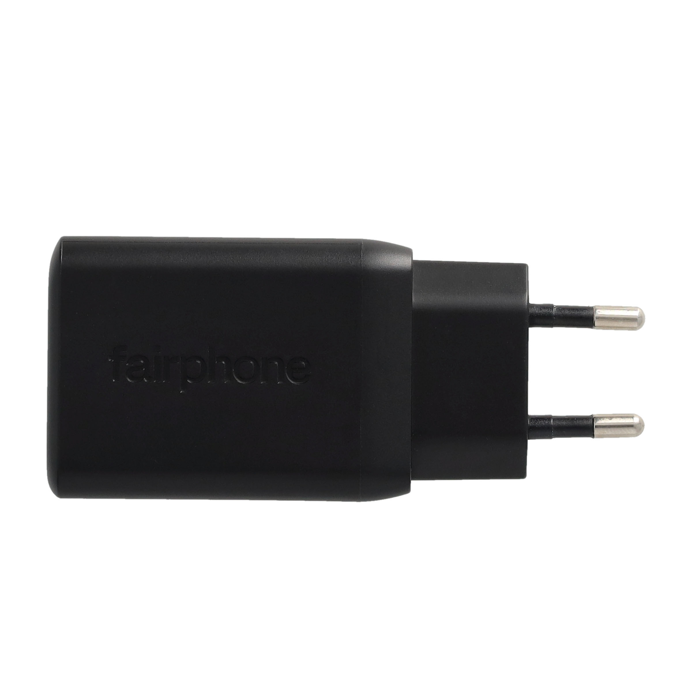 (65W) Dual USB C / 1x USB A GaN Ladegerät Netzteil Fast Charger Qualcomm Quick Charge 3.0 Recycled (ACCHAR-404-WW1) - Schwarz
