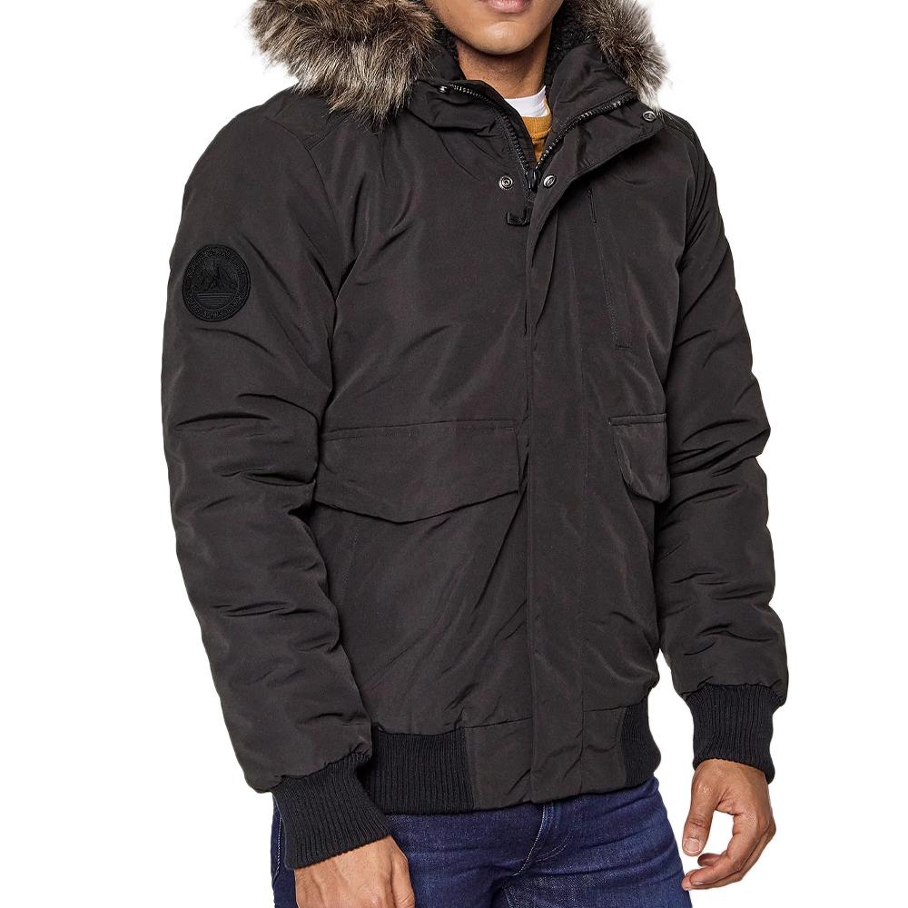 Superdry Parka Noir Homme SuperdryEverest Bomber