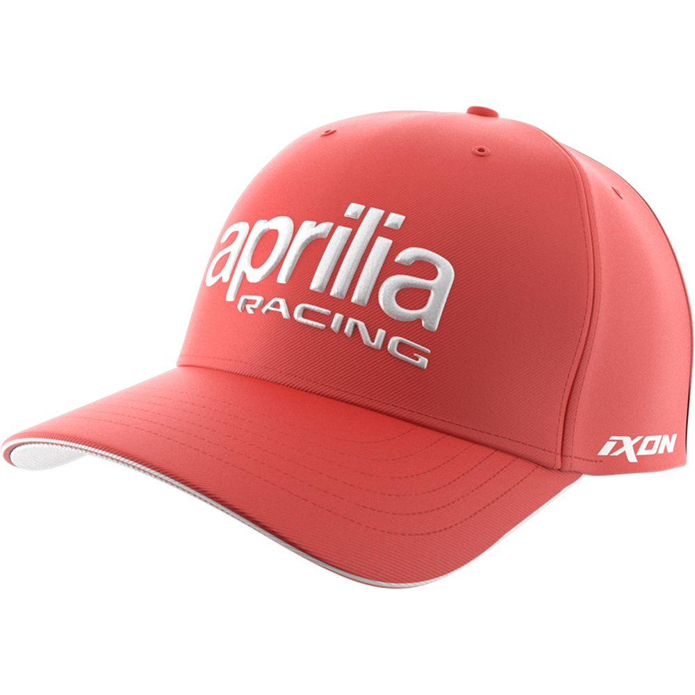 Ixon - Casquette Round Aprilia 22 Rouge / Blanc