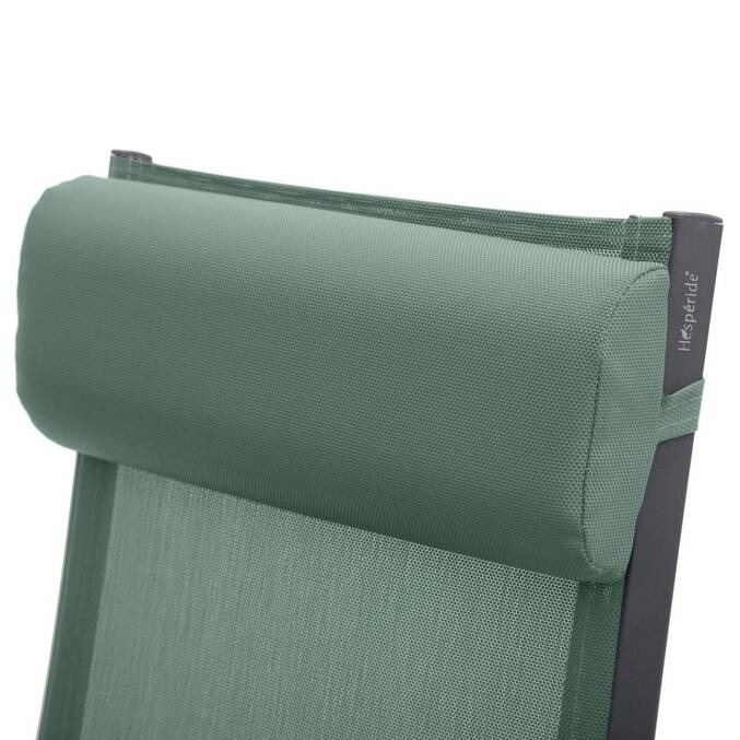 Fauteuil de jardin DECIMA Vert olive / Anthracite