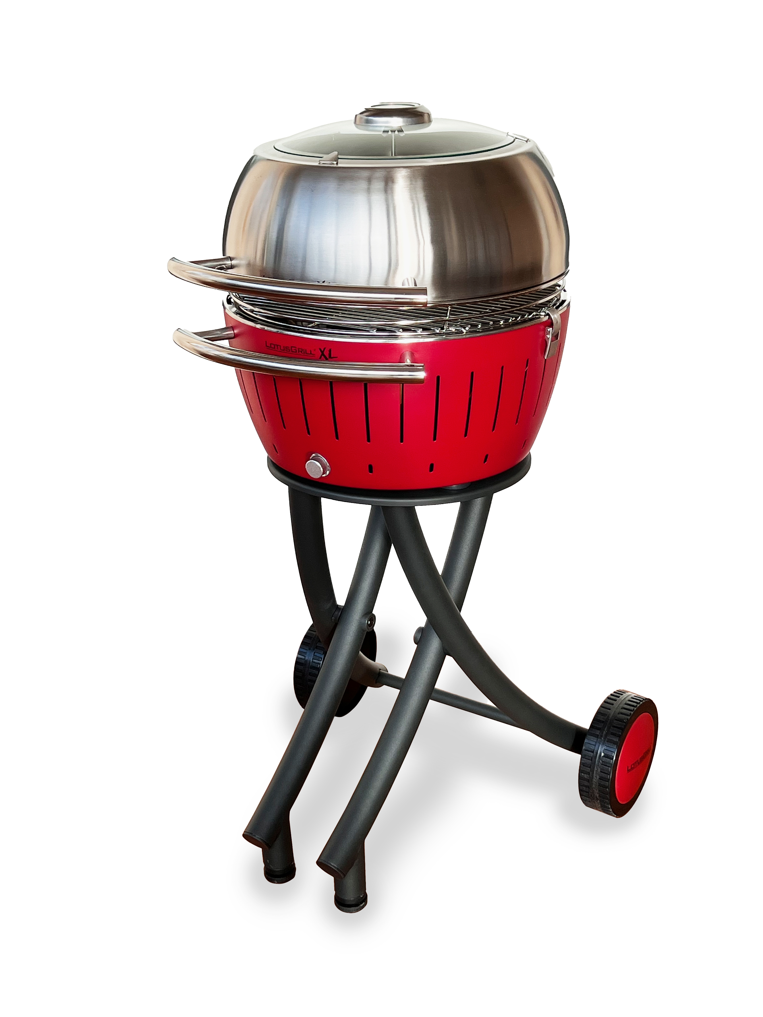 LotusGrill XL Garten-Grill Feuerrot