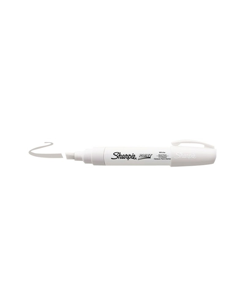 Sharpie Paint bold blanc