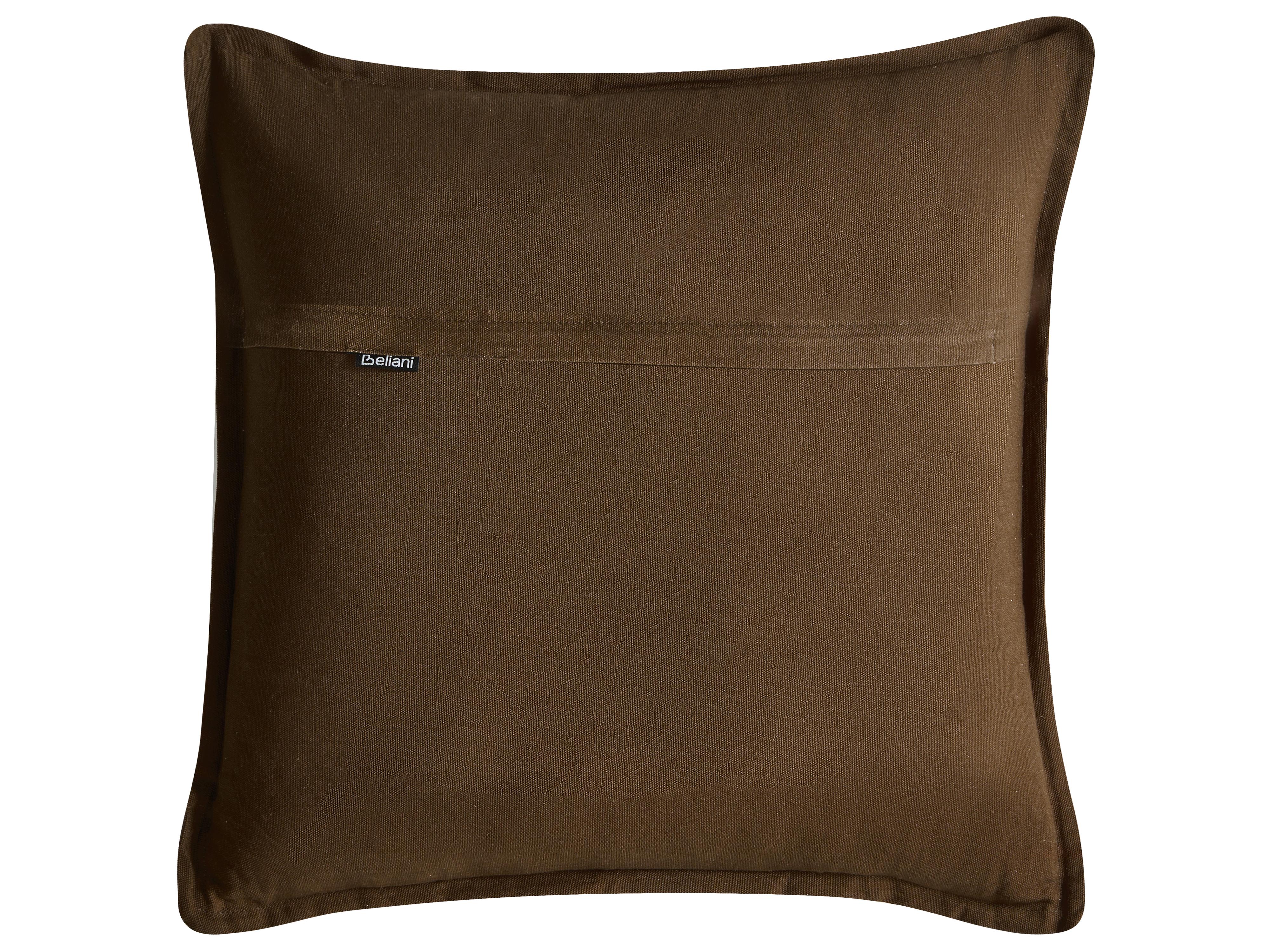 Set van 2 sierkussens KNEMA Katoen 45 x 45 cm Wit bloempatroon