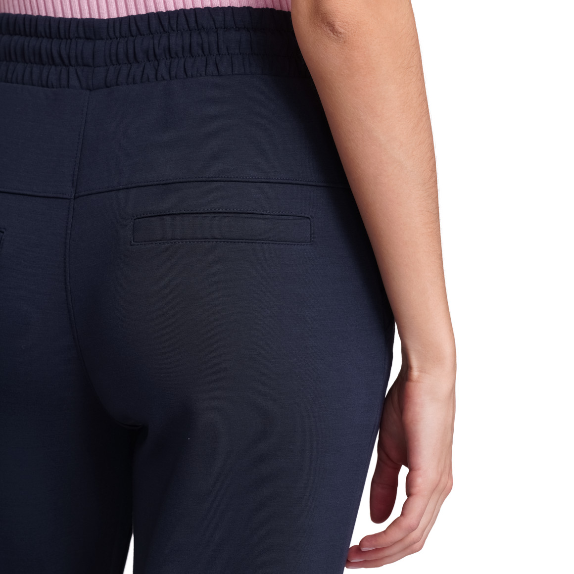 Gina Collection Damen Jogginghose aus Modal-Mix dunkelblau