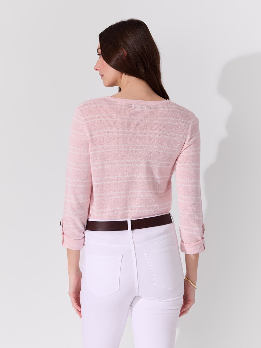 Fia genser Petal Pink