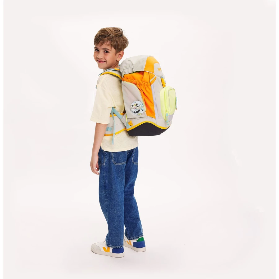 Ergobag Pack Comic Adventure - Schulrucksack Set 6tlg. Modell 2024 StadtBärwohner