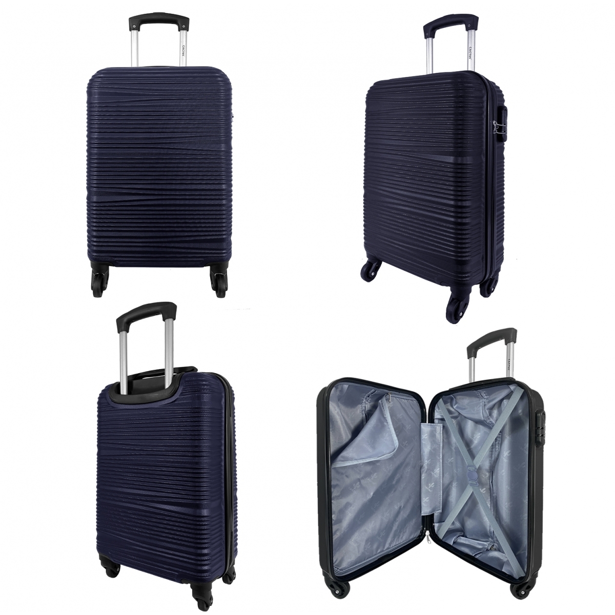 Cactus Lot 3 valises dont 1 valise cabine rigides Cactus ABS