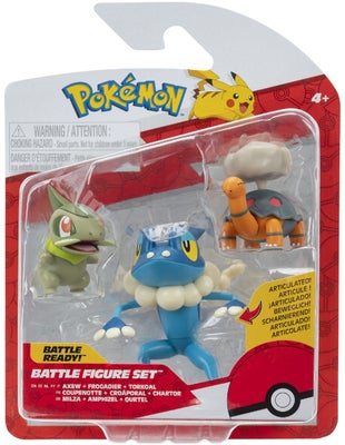 Pokémon Battle Figure Figursett 3-Pakk