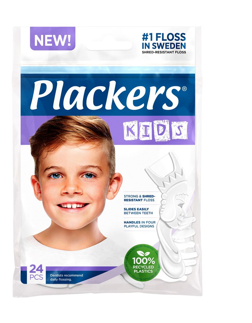 Plackers Kids tanntråd 24 stk