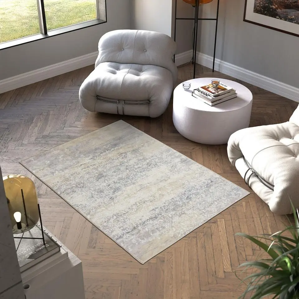 tectake® Vintage design vloerkleed Dalia, laagpolig 120 x 170 cm
