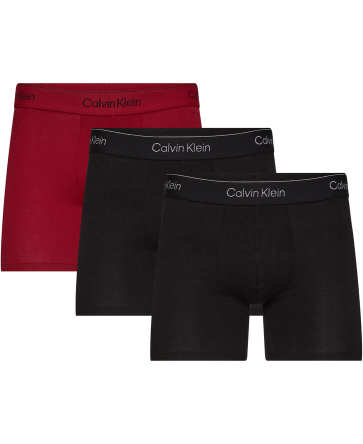 Calvin Klein BOXER BRIEF 3PK B- sil, jbry- blk, b- sil lurex lgs