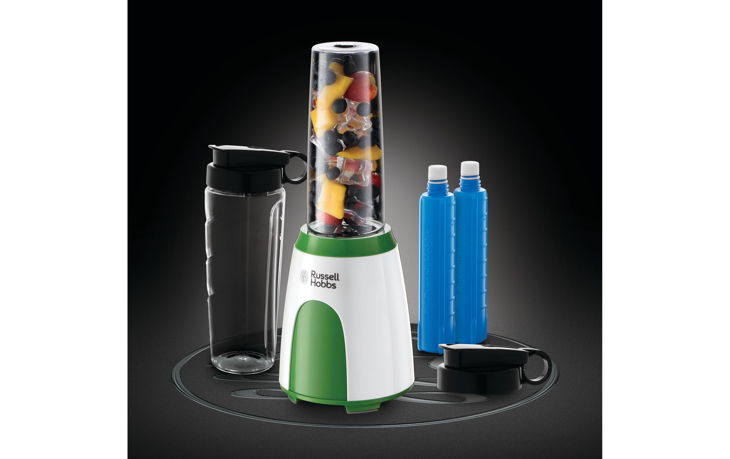 Smoothie Maker Explore Maker Mix & Go Cool Grün/WeissMultifunktionaler Nährstoffextraktor für Smoothies, Suppen und mehr
