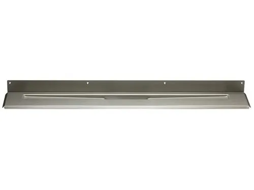 Unidrain Linie afløbsarmatur - bejdset rf stål 1004 900mm m/vægflange