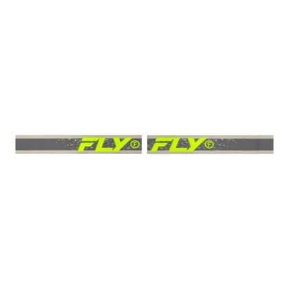 Masque cross Fly ZONE 2025 - Gris / Jaune