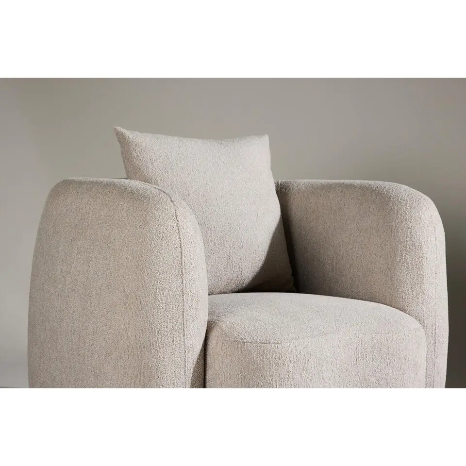 Fauteuil Beige Stof - 110x97x72cm - Cielo