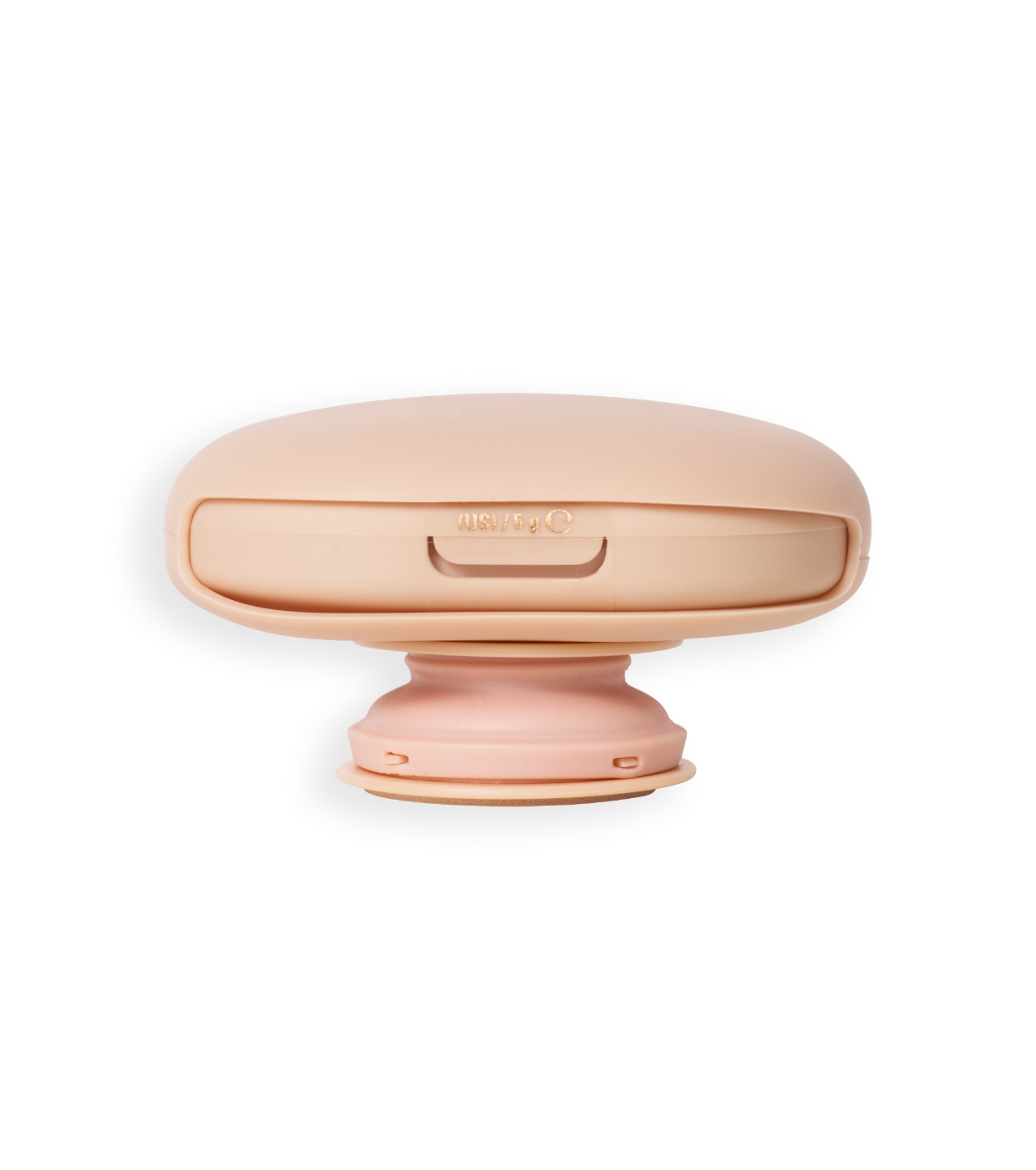 Makeup Revolution - Pó compacto + adesivo para celular Powder Pops - Peach