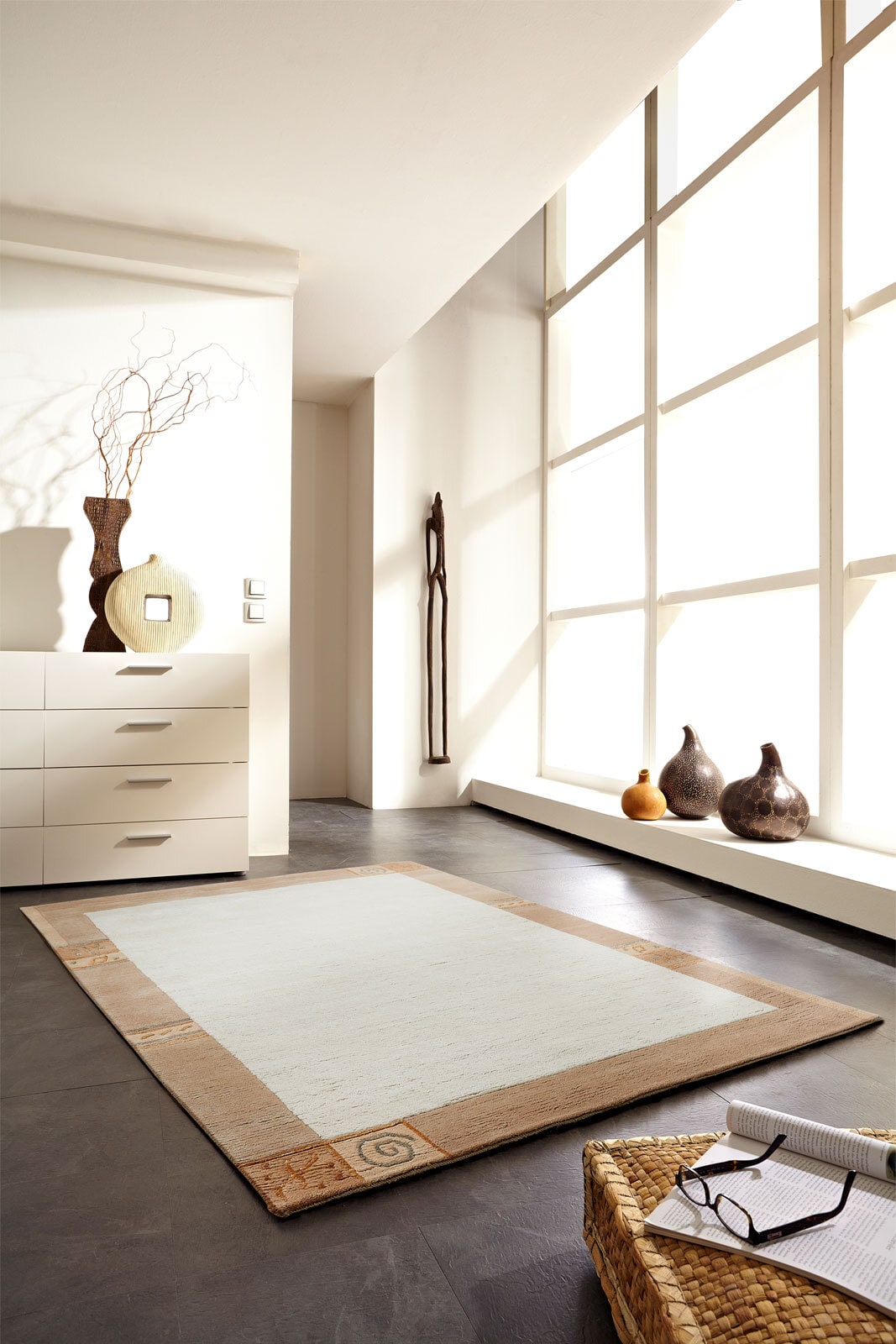 Teppich MANALI 200 x 250 cm beige