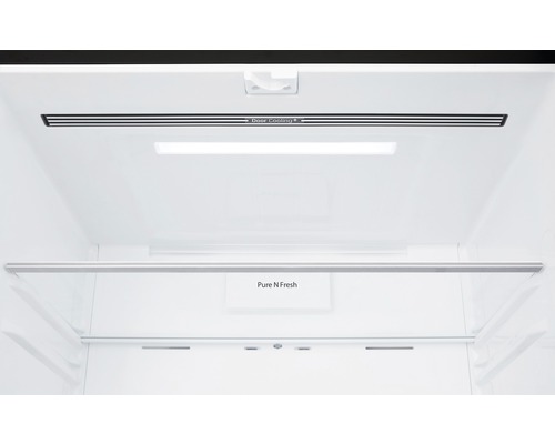 LG GMQ844MCKV Side-by-Side koelkast (B x H x D): 83,5 x 178,7 x 73,4 cm, Koelvak: 321 l, Vriesvak: 209 l, 393 kWh/jaar, Matzwart staal