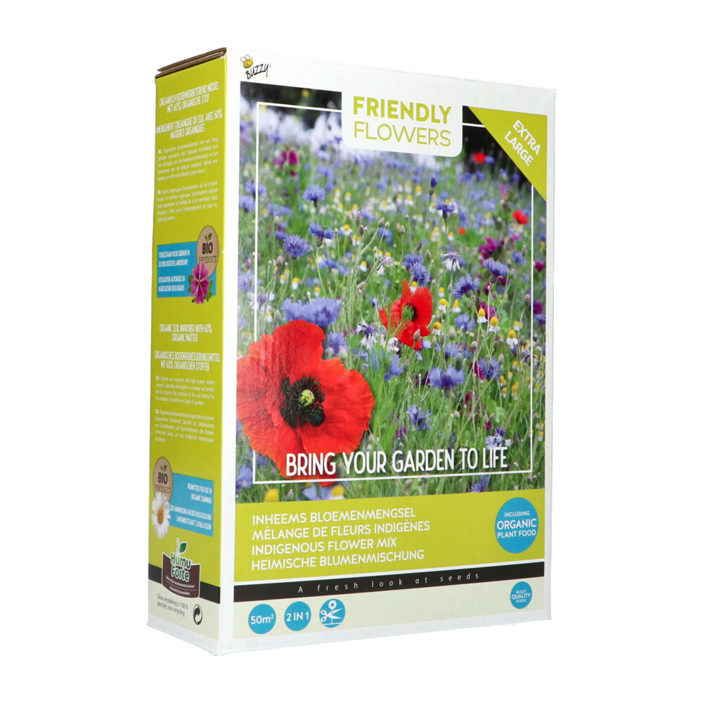 Buzzy Friendly Flowers XL Inheems 50 m²