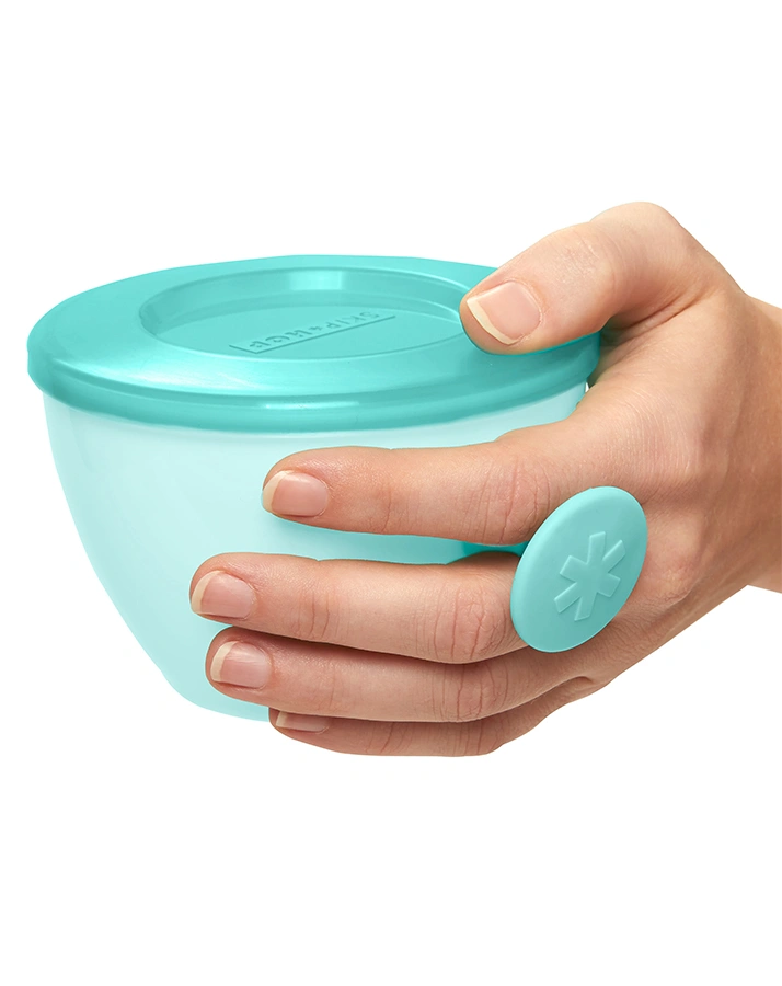 Breischalen EASY GRAB 2er-Pack in grau/türkis
