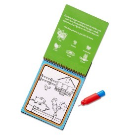 Melissa & Doug - Water Reveal Pad - Bondegård