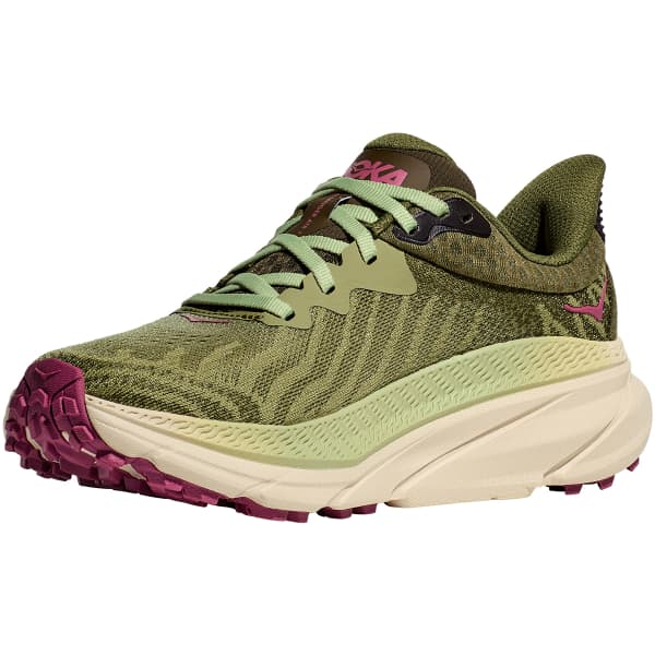 Chaussure trail HOKA ONE ONE CHALLENGER ATR 7 W FOREST FLOOR / BEET ROOT
