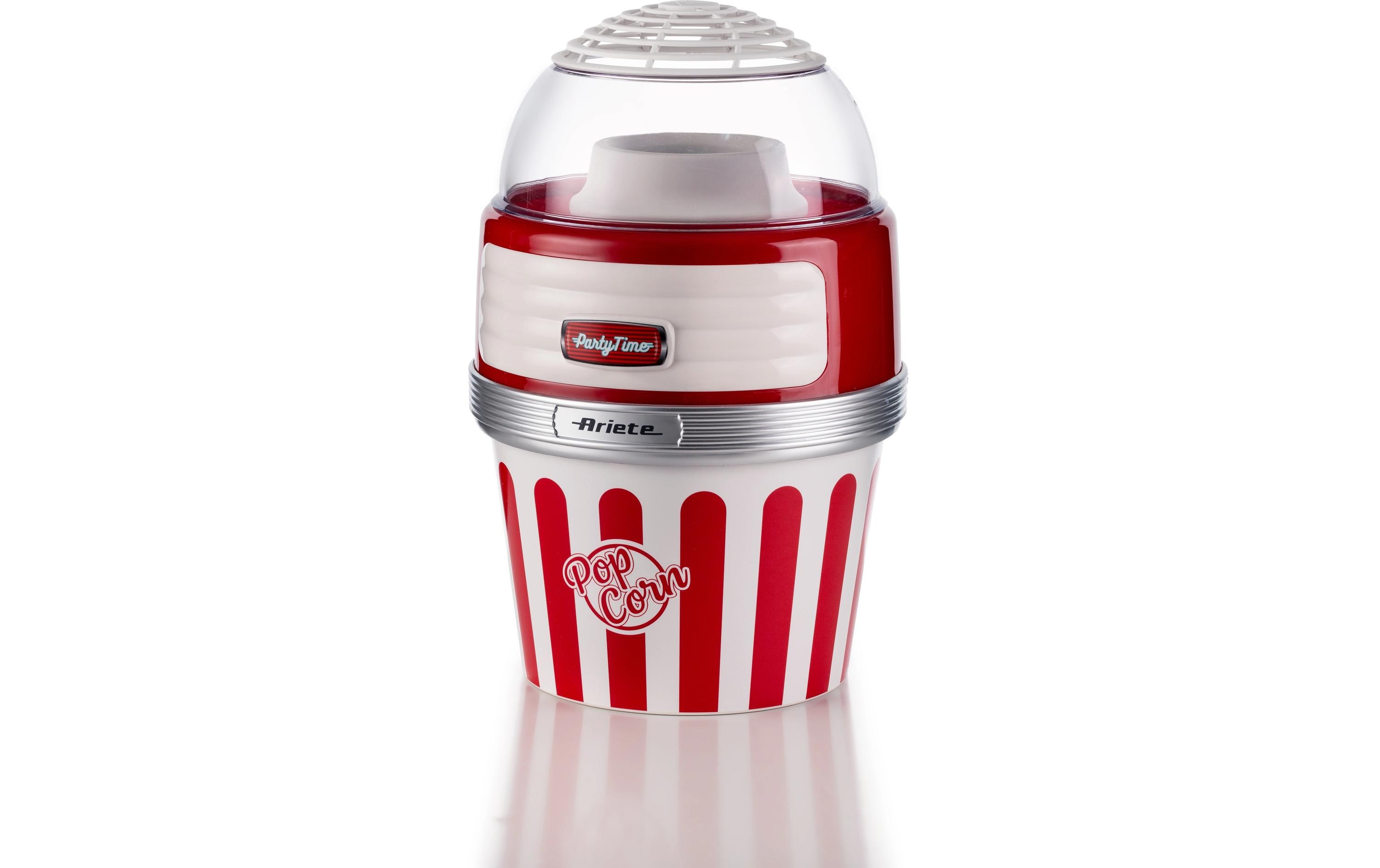 Popcorn Maschine Party Time ARI-2957-RD Rot/WeissPopcornmaschine im Retro-Design
