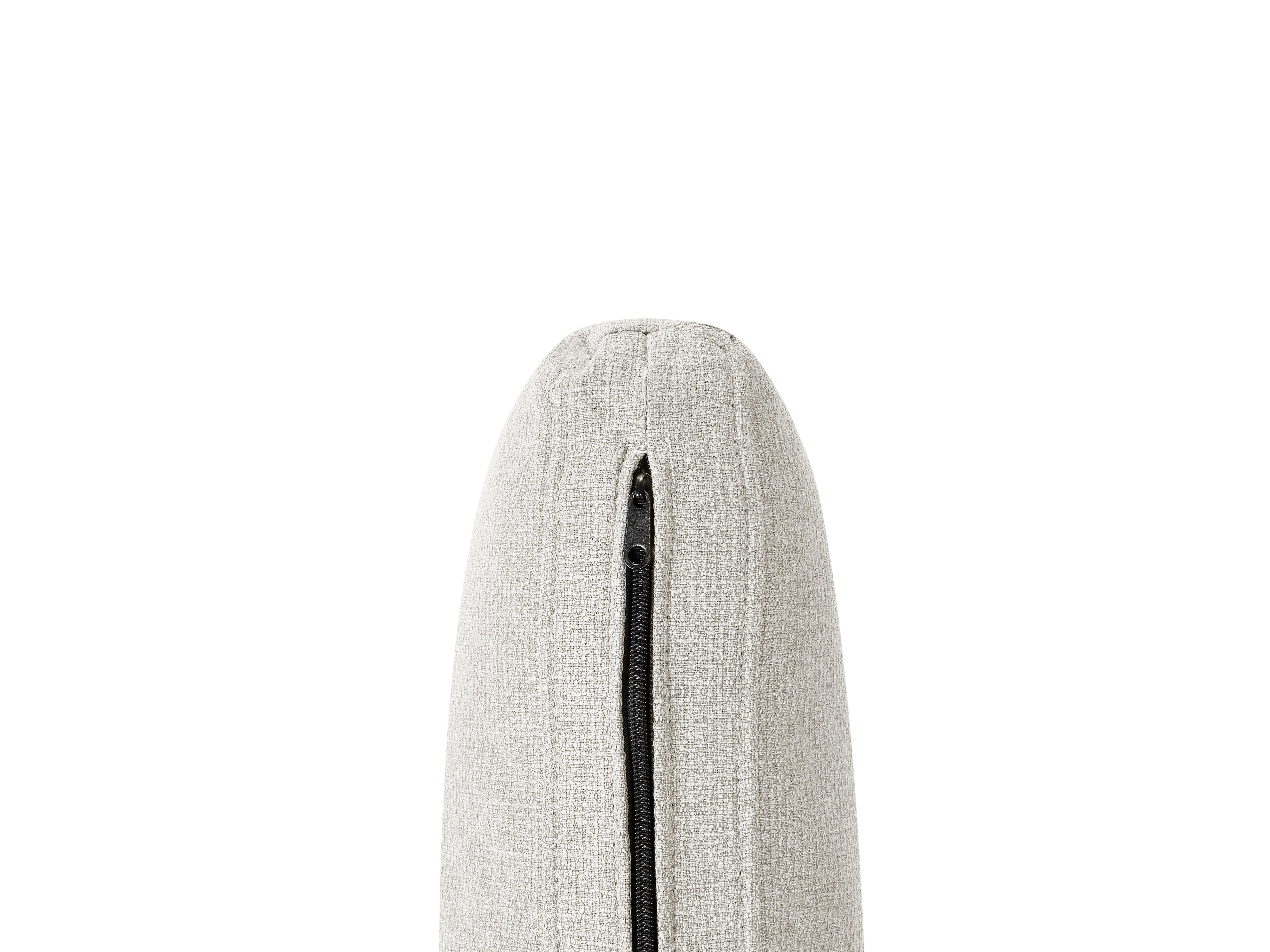 Chaise longue ARCHIANE Stof Lichtbeige