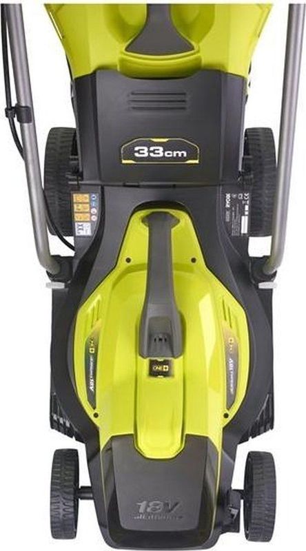 Ryobi - OLM1833B - Grasmaaier - Groen - Snoerloos - 33cm Maaibreedte