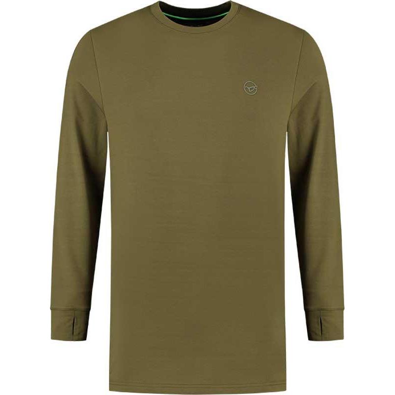 Sous Vetement Homme Korda Kore Thermal Long Sleeve Shirts - Kaki
