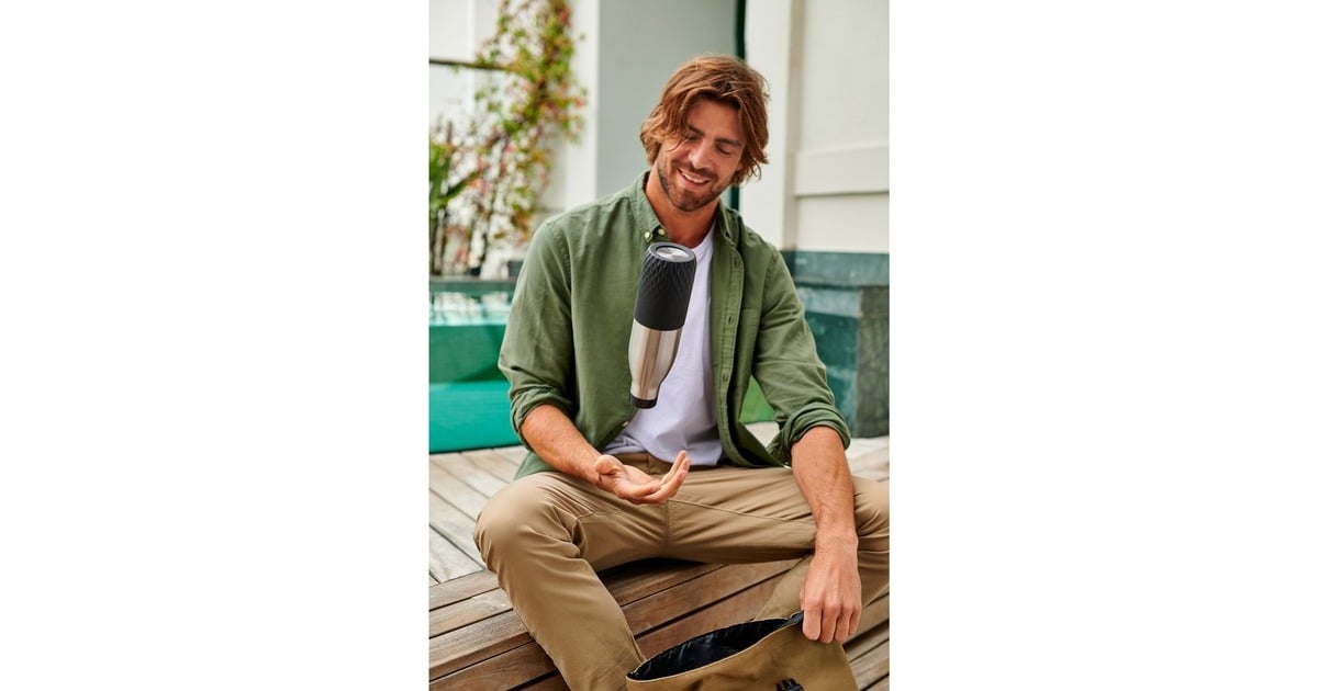 EmsaBludrop Sleeve Thermosfles  (Zwart, 0,7 Liter)