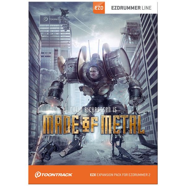 Toontrack EZX Made of Metal