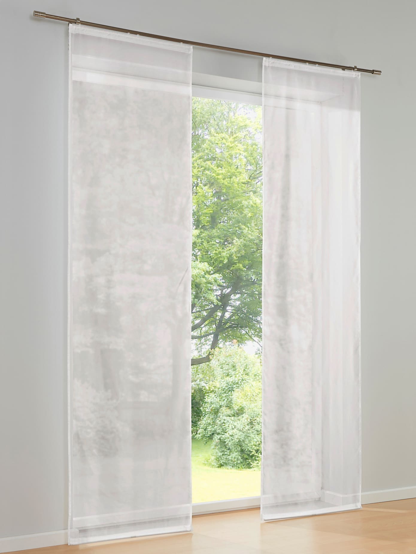 Panneaux-rideaux 100% polyester