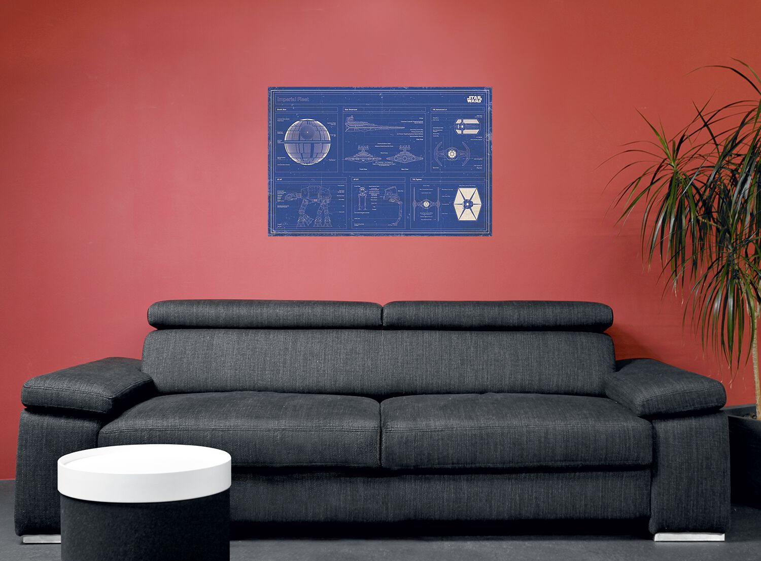 Imperial Fleet Blueprint | Star Wars Poster