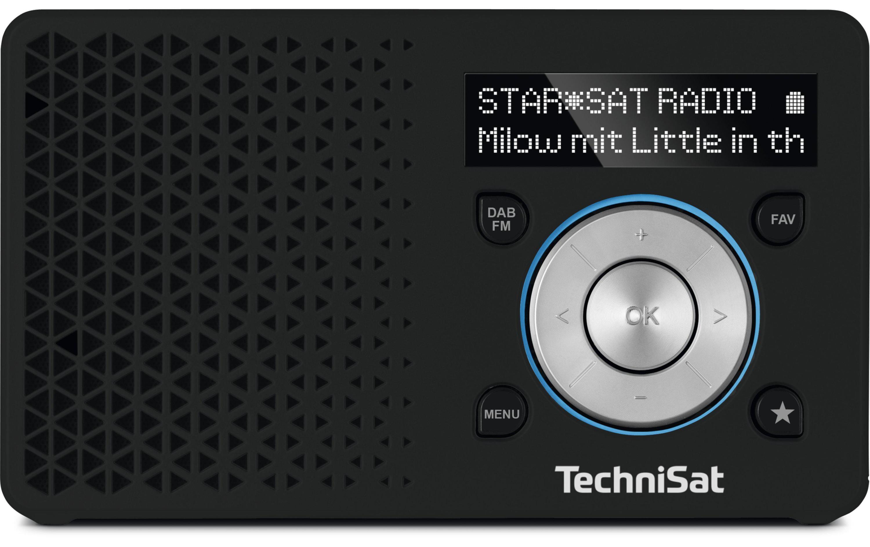 DigitRadio 1 SchwarzPortables DAB+/UKW-Radio mit integriertem Akku
