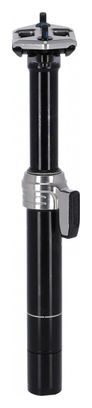 Tige de Selle Télescopique XLC SP-T10B Passage Externe Noir (Avec Commande)