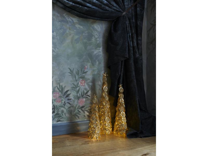 Sirius Tischdeko Kirstine, 43 cm, Gold LED Dekobaum