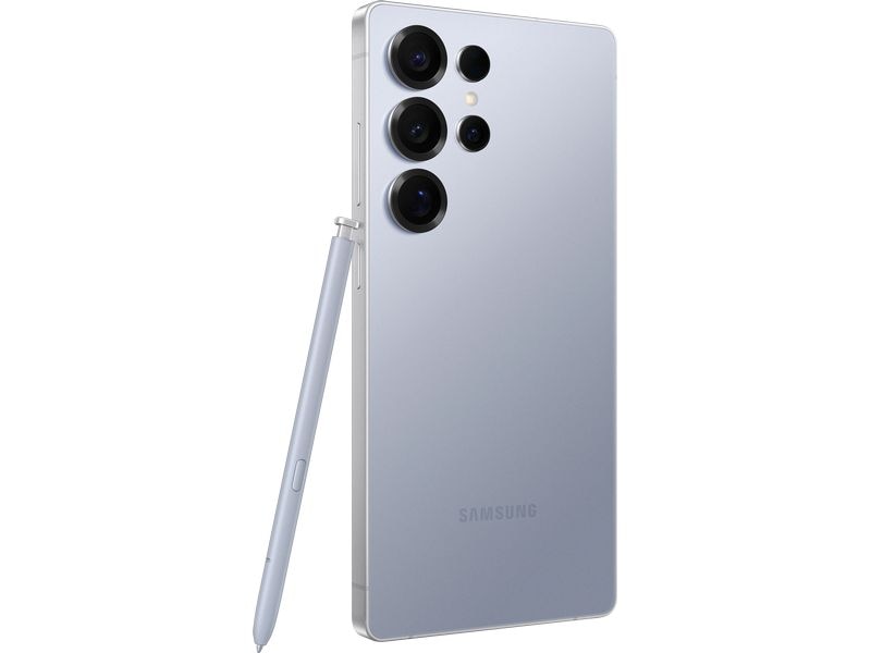 Samsung Galaxy S25 Ultra 512 GB Titanium Silverblue High-End-Flagship-Smartphone mit dynamischem 1-120 Hz Display und fortschrittlichen AI-Funktionen
